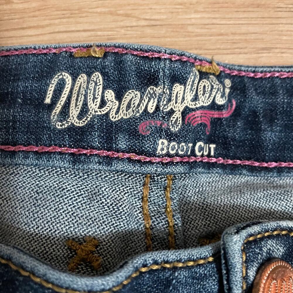 Wrangler Bootcut Womens 15 16 Jeans Stretch Cowgirl Western Rodeo - Picture 3 of 7